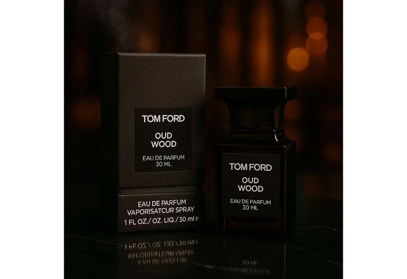 Eau de Parfum Oud Wood Eau de Parfum Unisex – luxuriöser Duft mit exotischem, Agarholz, sinnlichem Kardamom & warmer Vanille fra Tom Ford i 30 ml – produktbillede 3 af 5