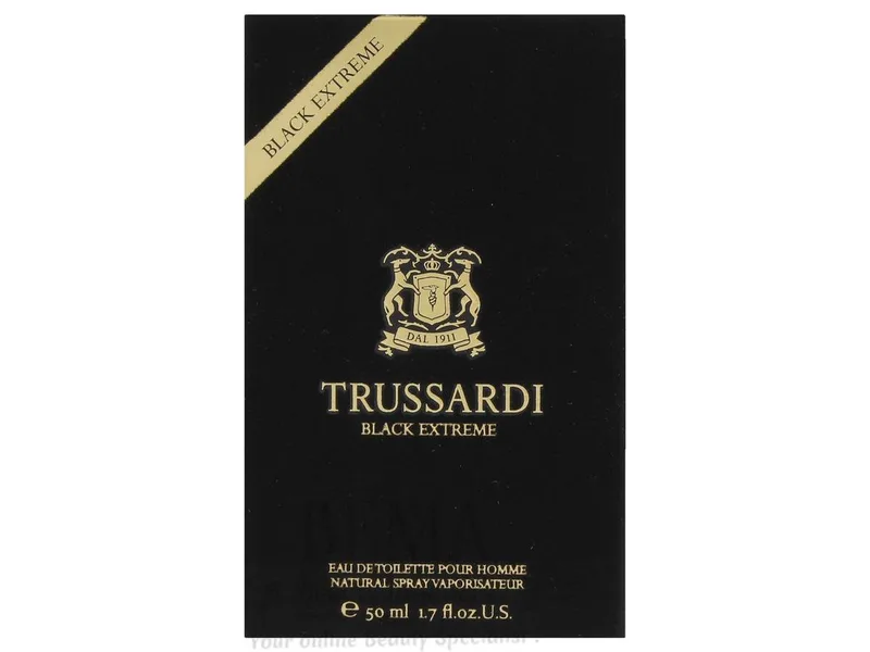Black Extreme - Herenparfum eau de toilette von Trussardi in 50 ml – Produktfoto