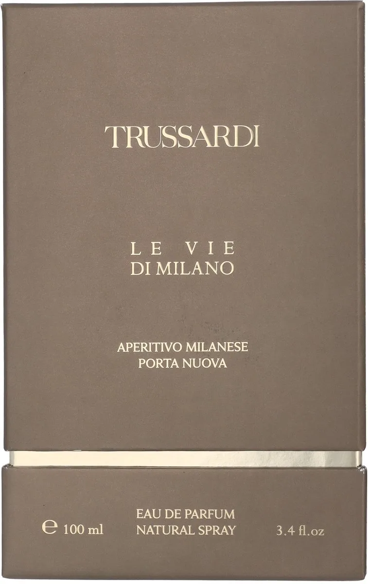 Damesparfum Trussardi Le Vie Di Milano Aperitivo Milanese Porta Nuova EDP by Trussardi in 100 ml – product photo 1 of 3