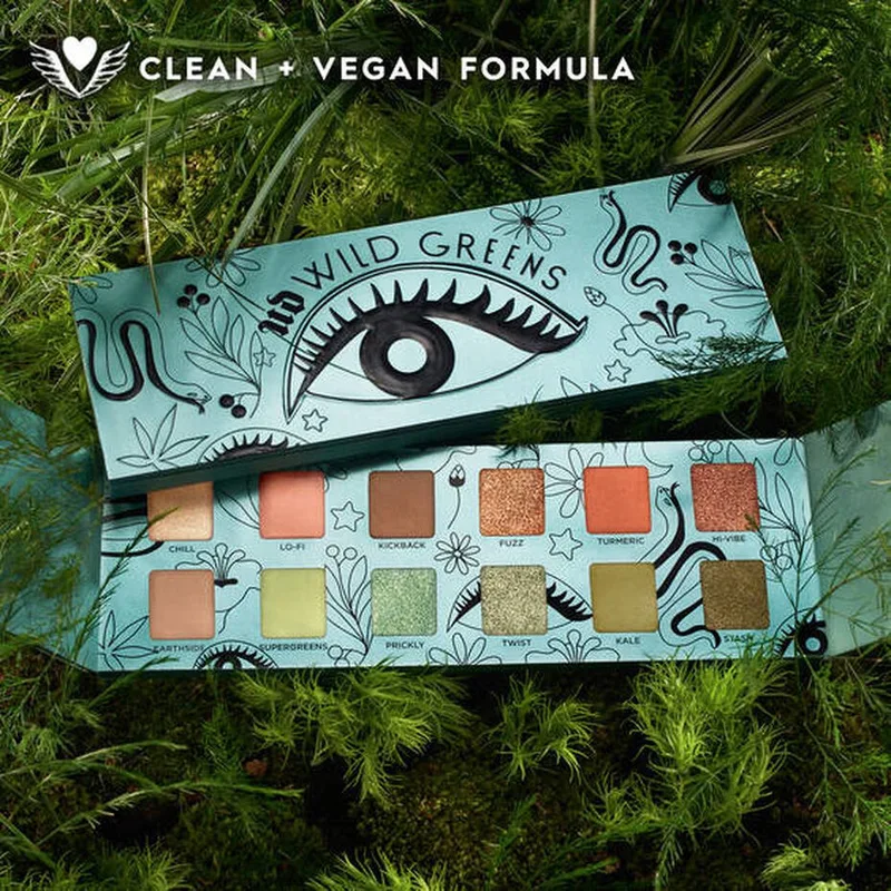 Eyeshadow Oogschaduw Palette by Urban Decay in Wild greens – product photo