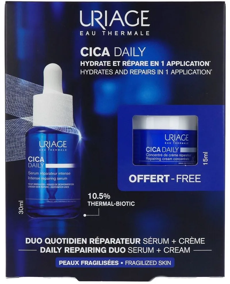 Bariéderm Cica Daily Serum van Uriage in 30 ml – productfoto