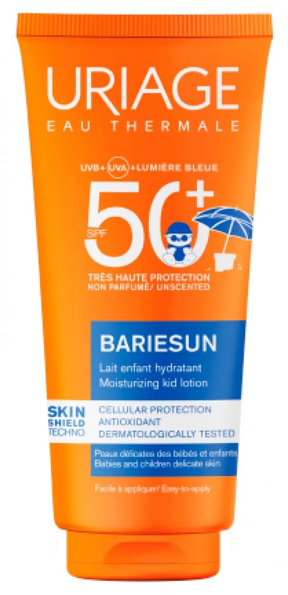 Bariésun Moisturizing Kid Lotion SPF 50+ van Uriage – productfoto