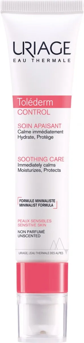 Crème Toléderm Control Soin Apaisant de Uriage – photo du produit