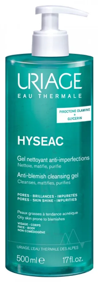 Hyseac reinigingsgel 500 Milliliter de Uriage – photo du produit 1 sur 3
