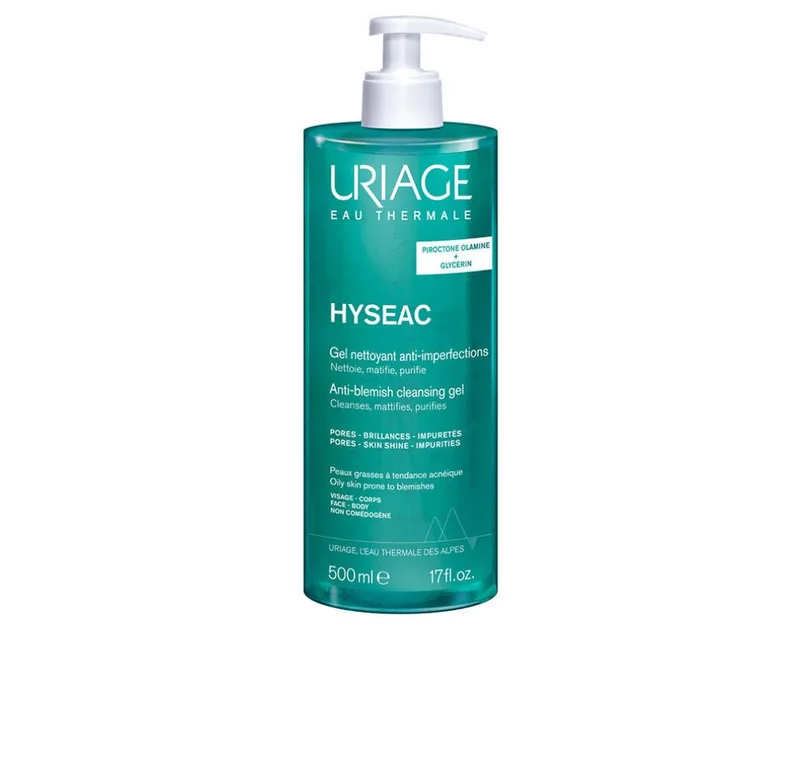 Hyseac reinigingsgel 500 Milliliter de Uriage – photo du produit 2 sur 3