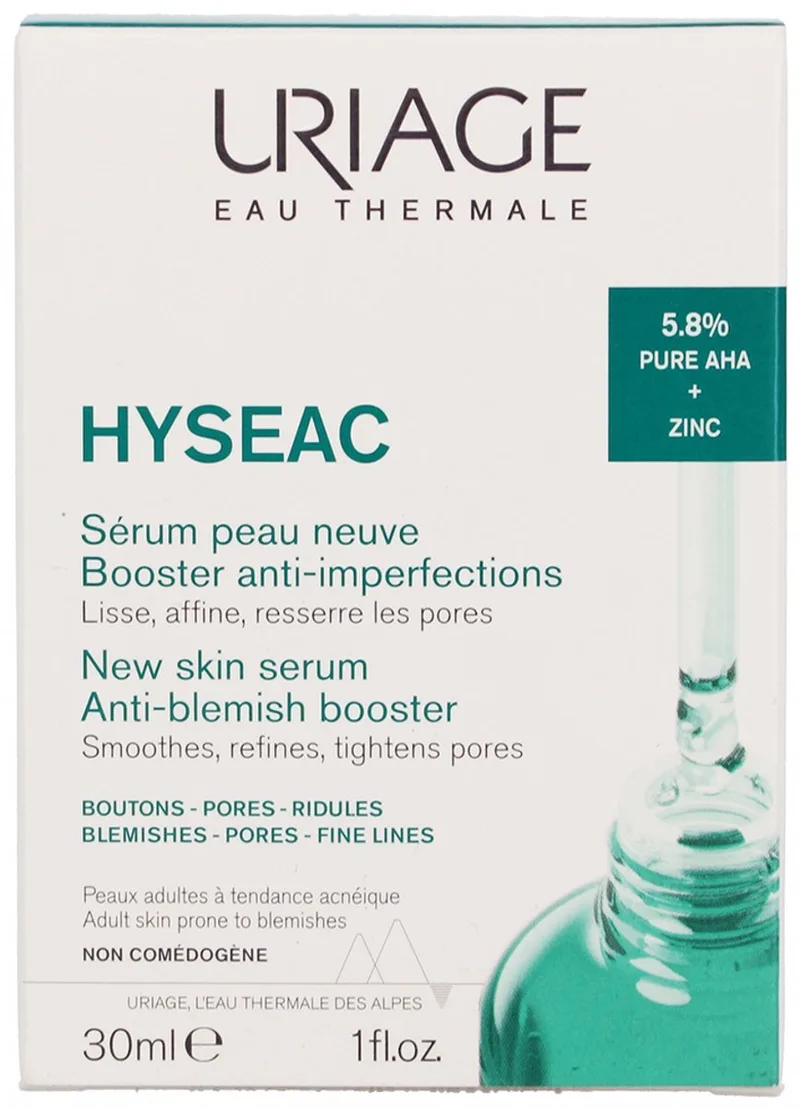 Hyseac serum - Tegen onzuiverheden, grove poriën en fijne lijntjes von Uriage in 30 ml – Produktfoto