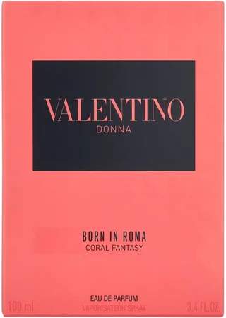 Born in Roma Coral Fantasy Eau de Parfum Spray von Valentino in 100 ml – Produktfoto 1 von 2