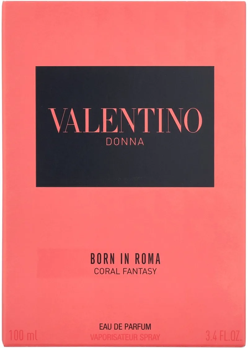 Born in Roma Coral Fantasy Eau de Parfum Spray von Valentino in 100 ml – Produktfoto 1 von 2
