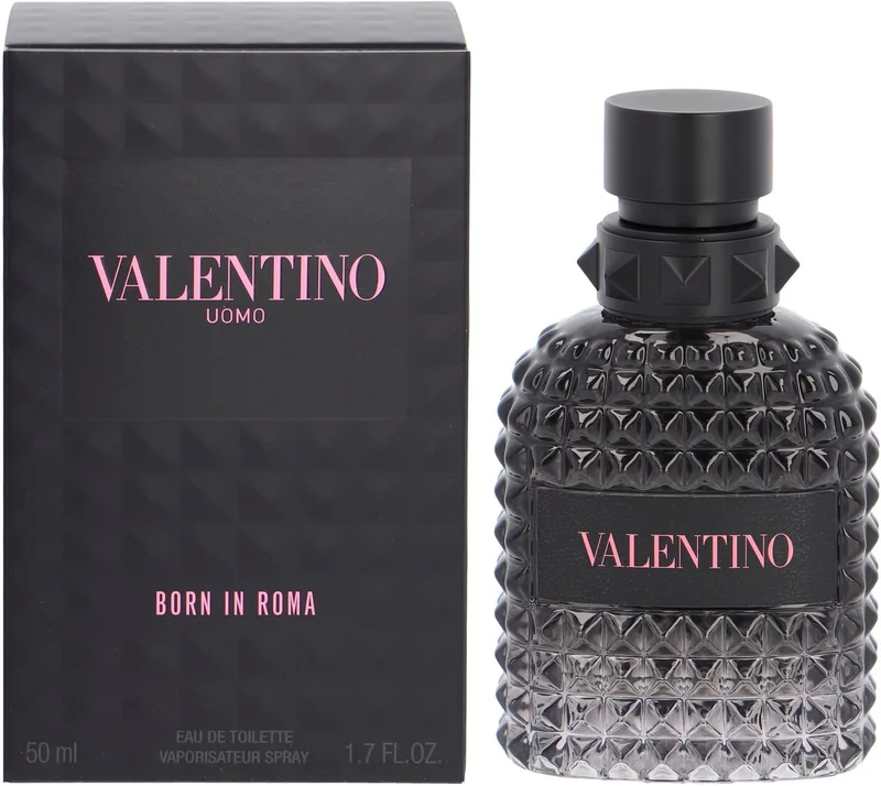 Born in Roma Uomo Eau de Toilette Spray fra Valentino i 50 ml – produktbillede 2 af 4