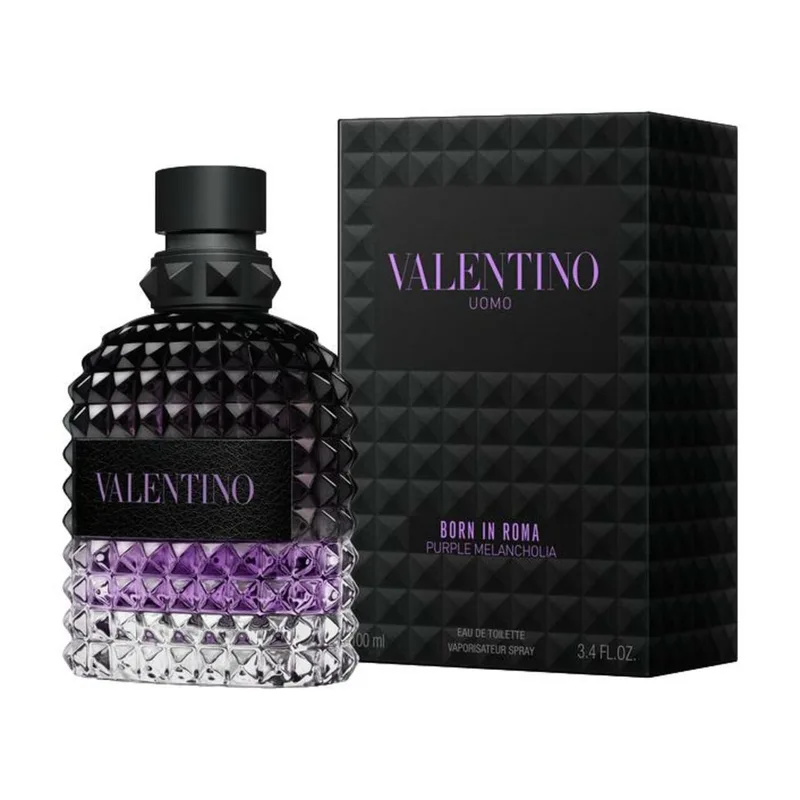 Born In Roma Uomo Purple Melancholia Eau de Toilette fra Valentino i 100 ml – produktbillede 2 af 2