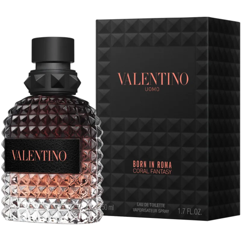 Uomo Born in Roma Coral Fantasy EDT von Valentino in 50 ml – Produktfoto 1 von 2
