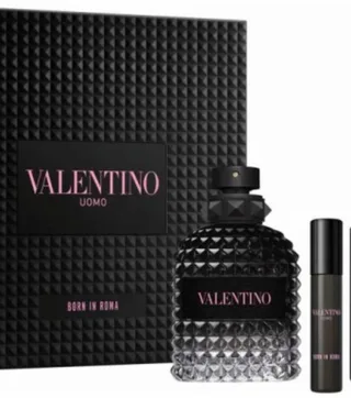 Uomo Born in Roma Gift Set 50ml Eau de Toilette + 10ml EDT von Valentino – Produktfoto 1 von 3