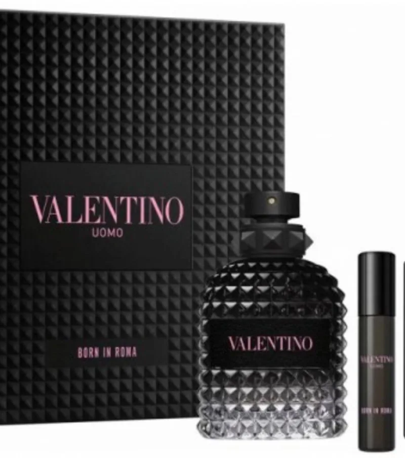 Uomo Born in Roma Gift Set 50ml Eau de Toilette + 10ml EDT von Valentino – Produktfoto 1 von 3