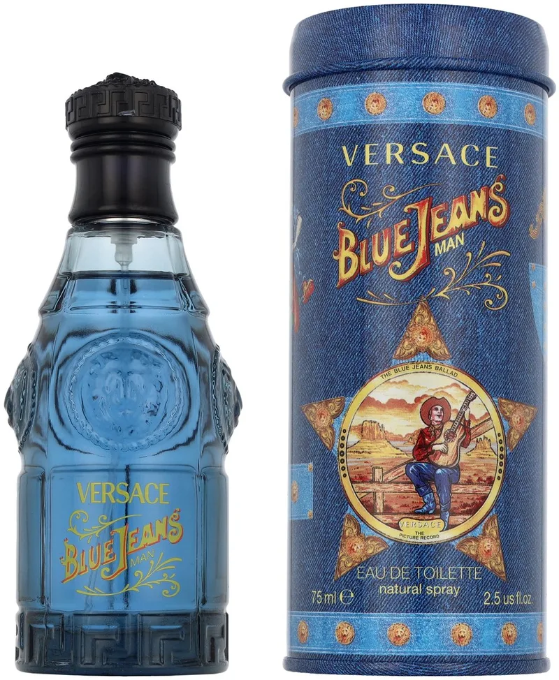 Blue Jeans Eau de Toilette - Herenparfum van Versace in 75 ml – productfoto