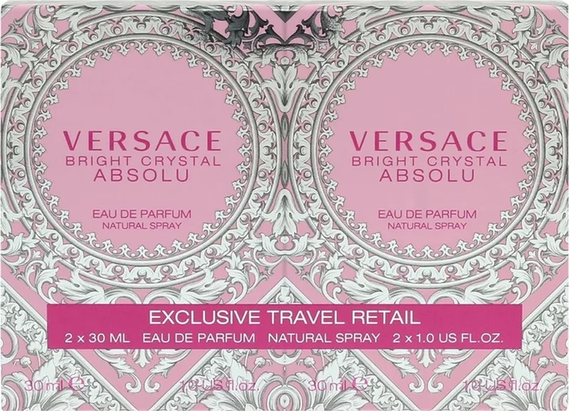 Bright Crystal Absolu Eau de Parfum Duo Gift Set 2 × 30 ml de Versace – photo du produit