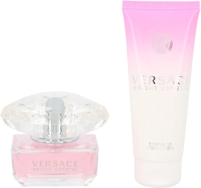 Bright Crystal Geschenkset - Eau de Toilette + Bodylotion fra Versace – produktbillede