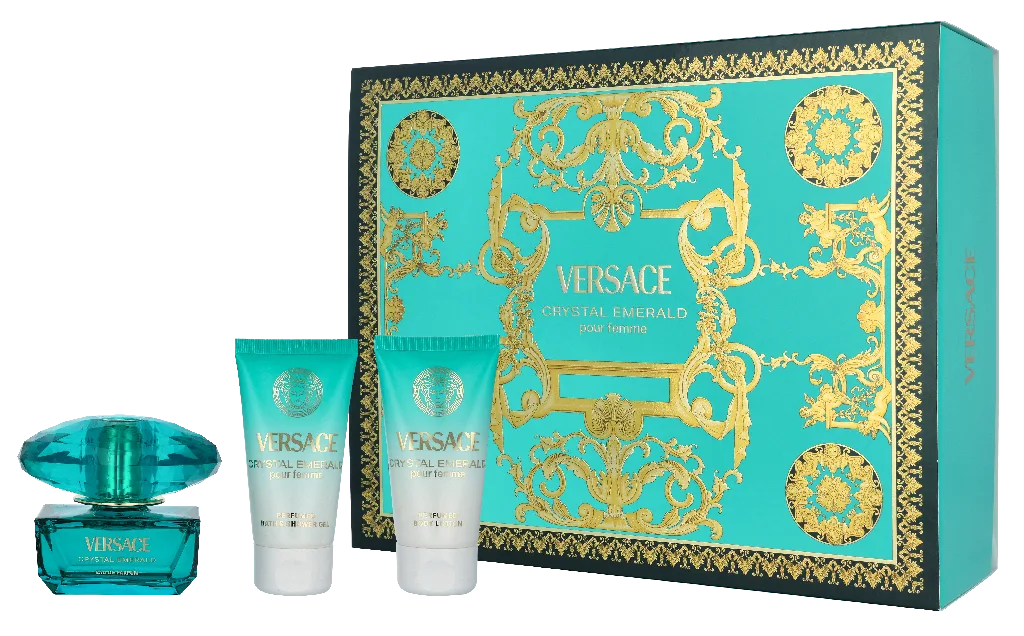 Crystal Emerald Giftset Eau de Parfum 150 ml Dames by Versace – product photo
