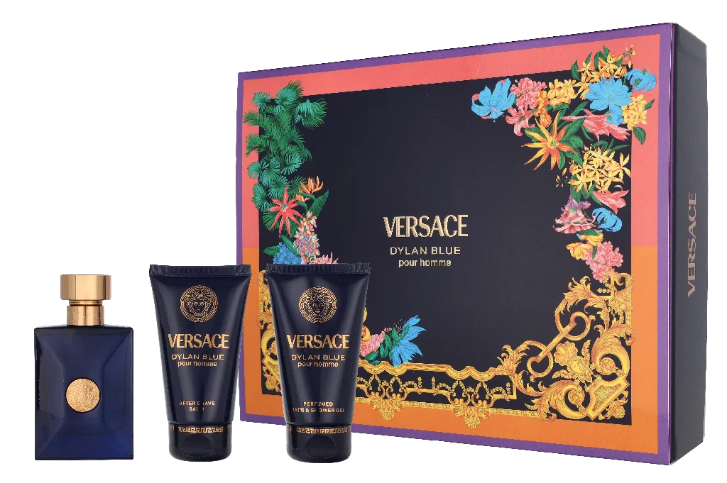 Dylan Blue Pour Homme Giftset Eau de Toilette 150 ml Heren by Versace – product photo