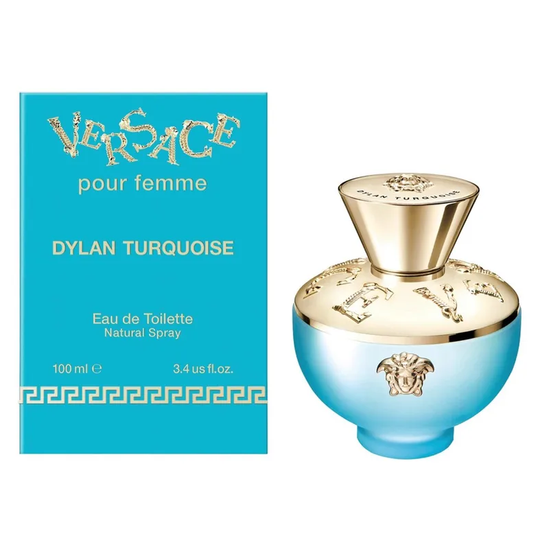 Dylan Turquoise Eau de Toilette - Damesparfum by Versace in 100 ml – product photo 3 of 3