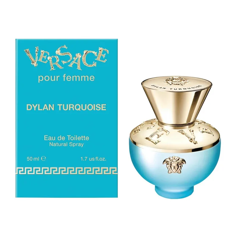 Dylan Turquoise Eau de Toilette - Damesparfum de Versace en 50 ml – photo du produit 3 sur 3