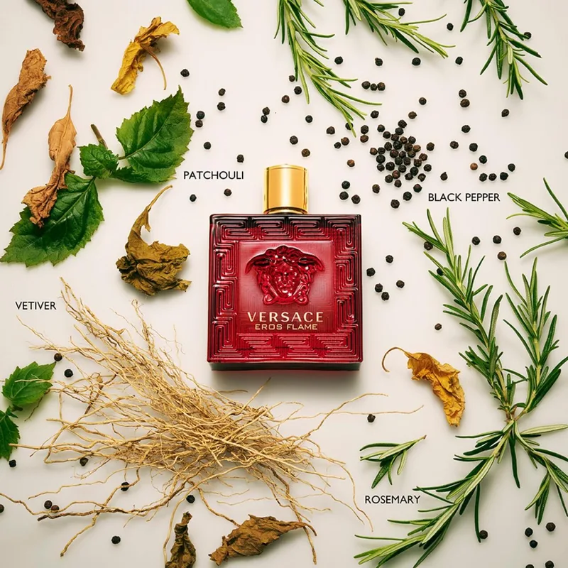 Eros Flame Eau de Parfum - Herenparfum fra Versace i 30 ml – produktbillede 2 af 3