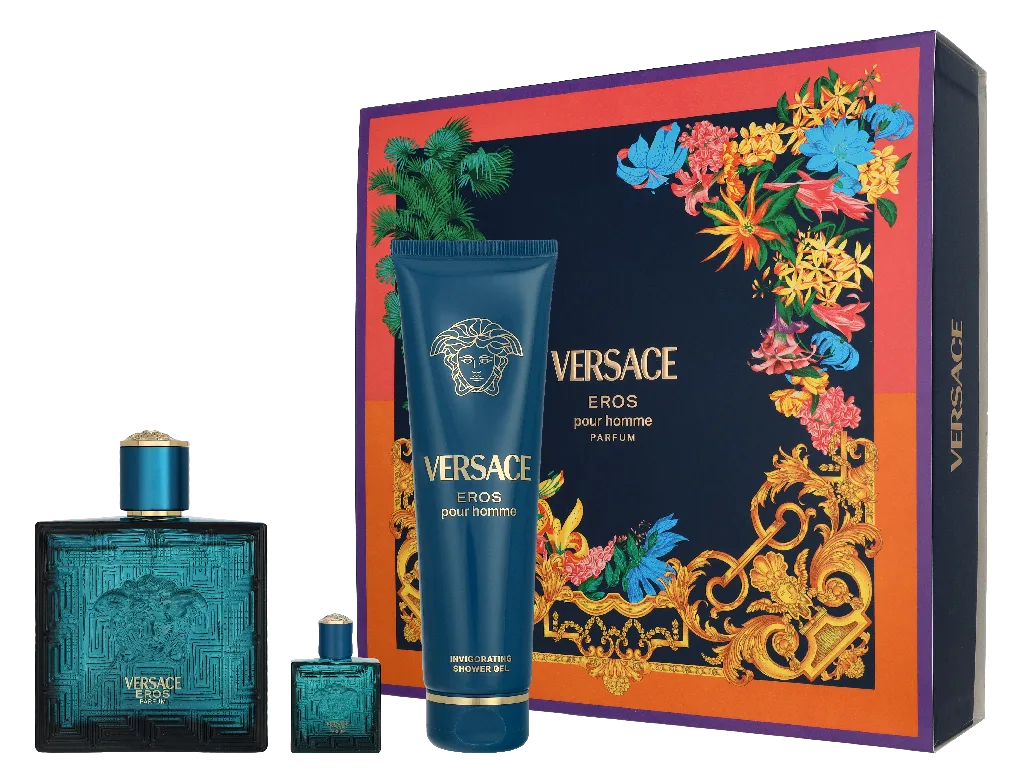 Eros Pour Homme Giftset Eau de Parfum 255 ml Heren de Versace – photo du produit