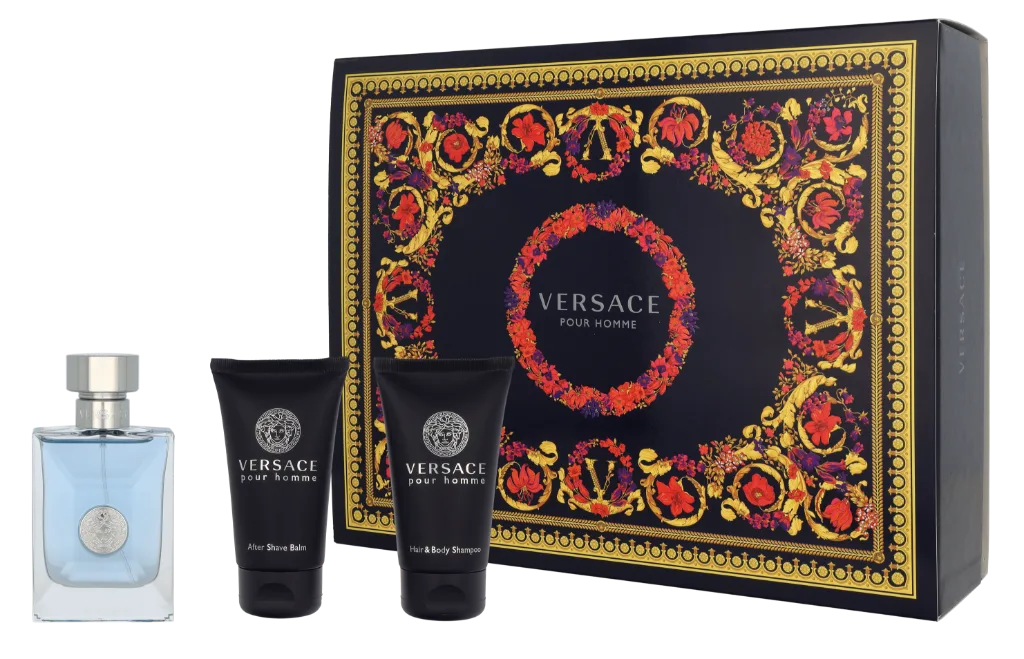 Pour Homme Giftset Eau de Toilette 150 ml Heren de Versace – photo du produit