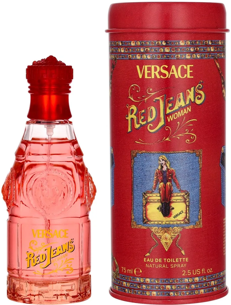 Red Jeans Eau de Toilette - Damesparfum fra Versace i 75 ml – produktbillede 1 af 3