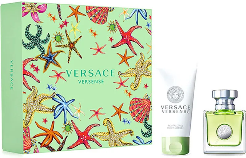 Versense Giftset - 30 ml eau de toilette spray + 50 ml bodylotion - cadeauset voor dames fra Versace – produktbillede