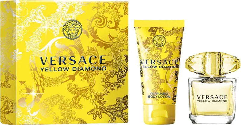 Yellow Diamond EDT 90ml + BODY LOTION - 100ML de Versace – photo du produit