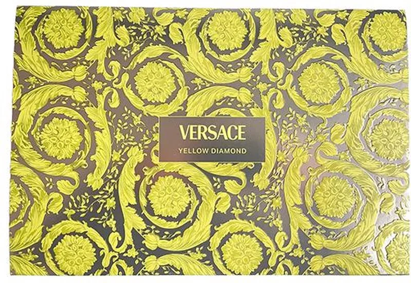 Yellow Diamond Gift Set EDT 90ML + SG 100ML + BL 100ML + small Beauty Case von Versace – Produktfoto