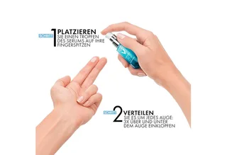 Anti-Aging-Augencreme Minéral 89 Augenpflege Hyaluron-Boost – Mit Hyaluronsäure & Koffein, polstert die Augenpartie auf und mildert Augenringe de Vichy en 15 ml – photo du produit 5 sur 5