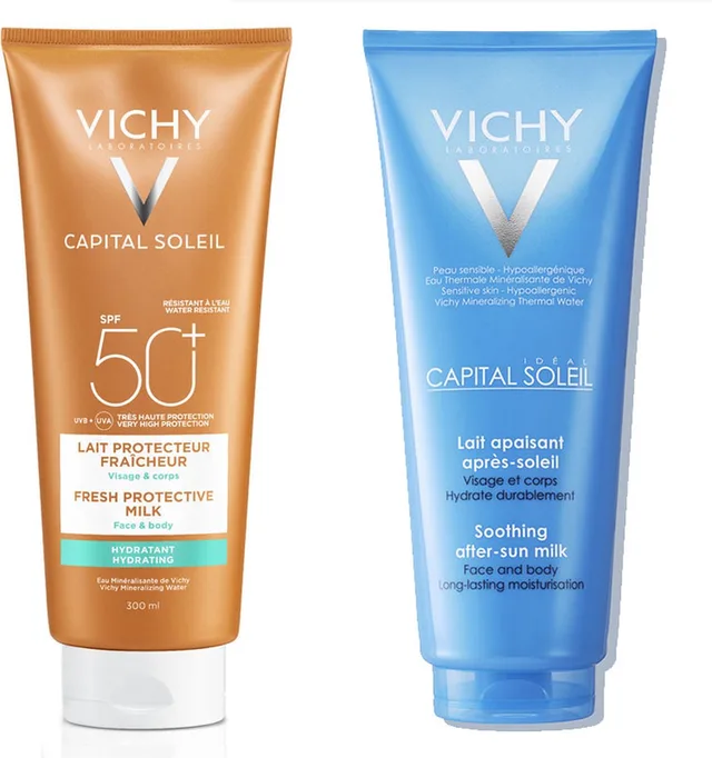 Capital Soleil sun and after sun 2x