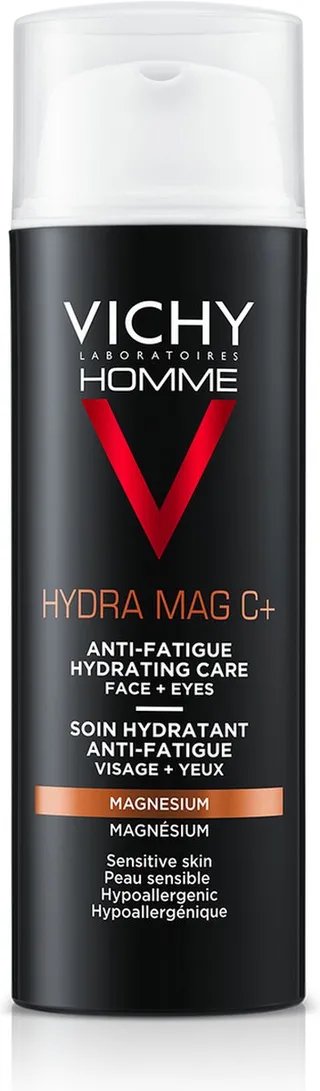 Homme Hydra Mag C+ dagcrème voor een gedehydrateerde, gevoelige huid bij mannen de Vichy en 50 ml – photo du produit 1 sur 3