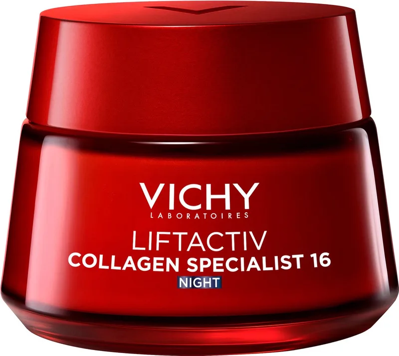 Liftactiv Collagen Specialist 16 Nachtcrème - Anti-aging verzorging - Vermindert rimpels en huidverslapping van Vichy in 50 ml – productfoto