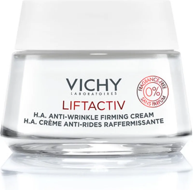 Liftactiv H.A. Anti-Rimpel Verstevigende Crème Zonder Parfum - Tegen huidveroudering von Vichy in 50 ml – Produktfoto