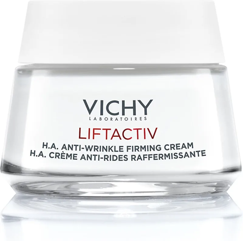 Liftactiv H.A. Anti-rimpel verstevigende dagcrème - droge huid - corrigeert rimpels en fijne lijntjes by Vichy in 50 ml – product photo