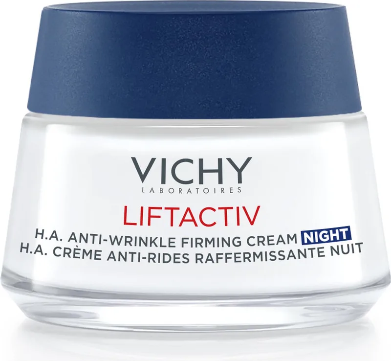 Liftactiv H.A. Anti-Rimpel Verstevigende Nachtcrème - droge tot zeer droge huid by Vichy in 50 ml – product photo
