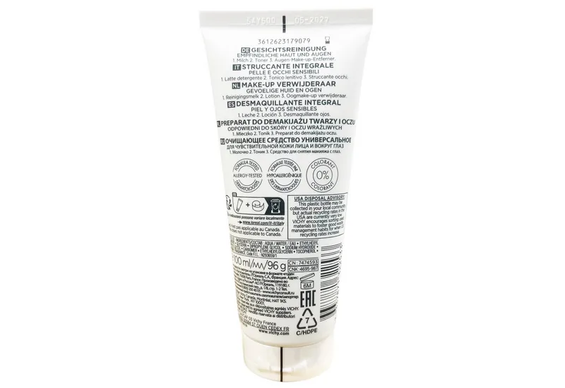 Make-up-Entferner Purete 3In1 One Step Cleanser - Sensative Skin von Vichy – Produktfoto 2 von 2