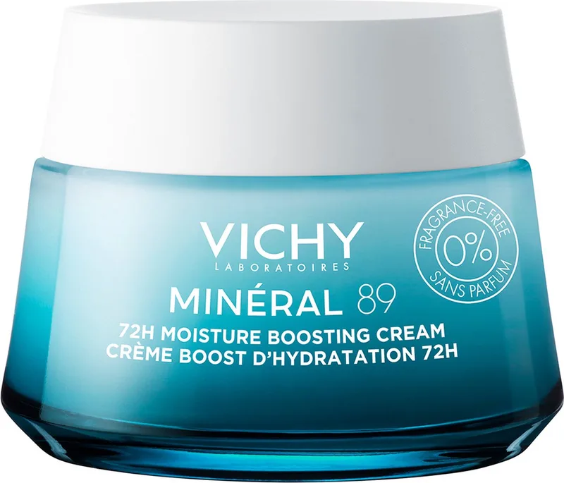 Minéral 89 72u Hydraterende Boost Crème Zonder Parfum - Hydrateert en versterkt de huidbarrière fra Vichy i 50 ml – produktbillede