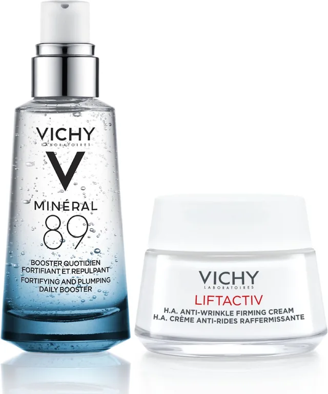 Minéral 89 + Liftactiv H.A. Duo Hydratatie Boost en Anti-aging