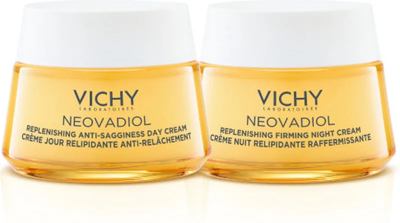 Neovadiol Lipidenaanvullende Anti-aging Dag & Nachtcrème - Huidverzorging - na de overgang - 2x 50ml by Vichy – product photo