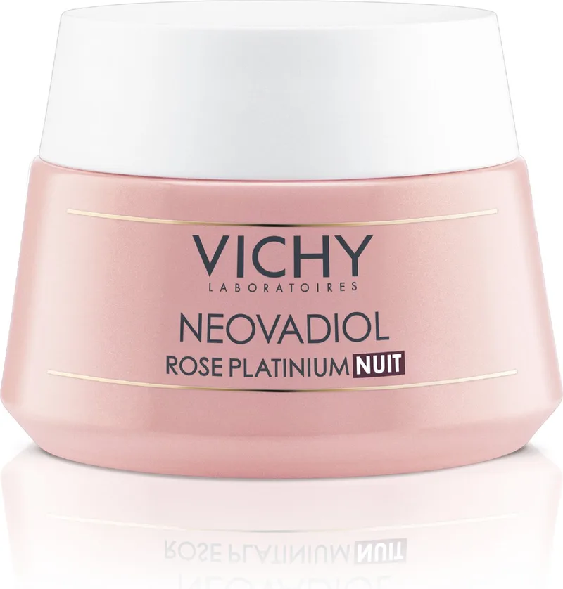Neovadiol Rose Platinum Nachtcrème - Revitaliserend - Voor rijpe huid - Anti-rimpelcrème de Vichy en 50 ml – photo du produit