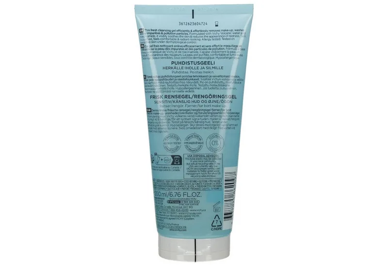 Purete Thermale Fresh Cleansing Gel von Vichy in 200 ml – Produktfoto