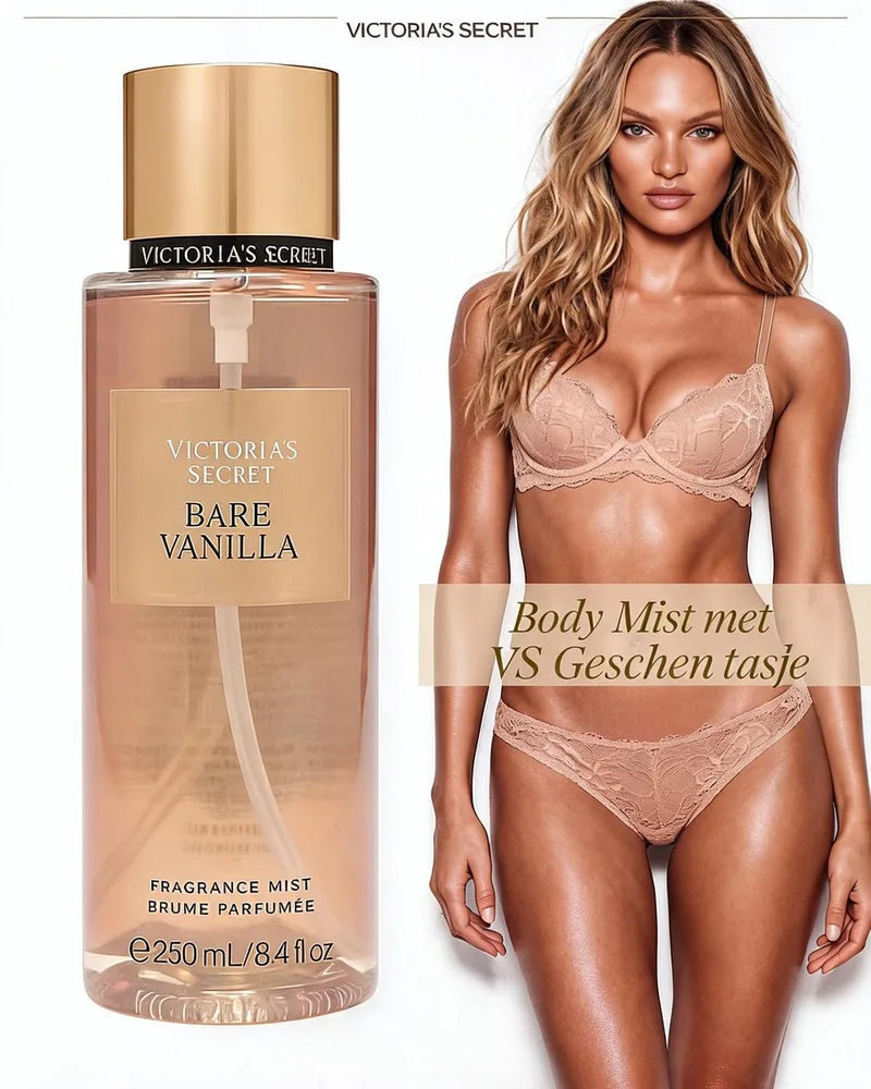 Bare Vanilla Fragrance Bodymist Incl. Geschenkverpakking de Victoria's Secret en 250 ml – photo du produit