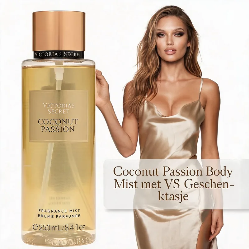Coconut Passion Body Mist Met VS Geschenktasje fra Victoria's Secret i 250 ml – produktbillede