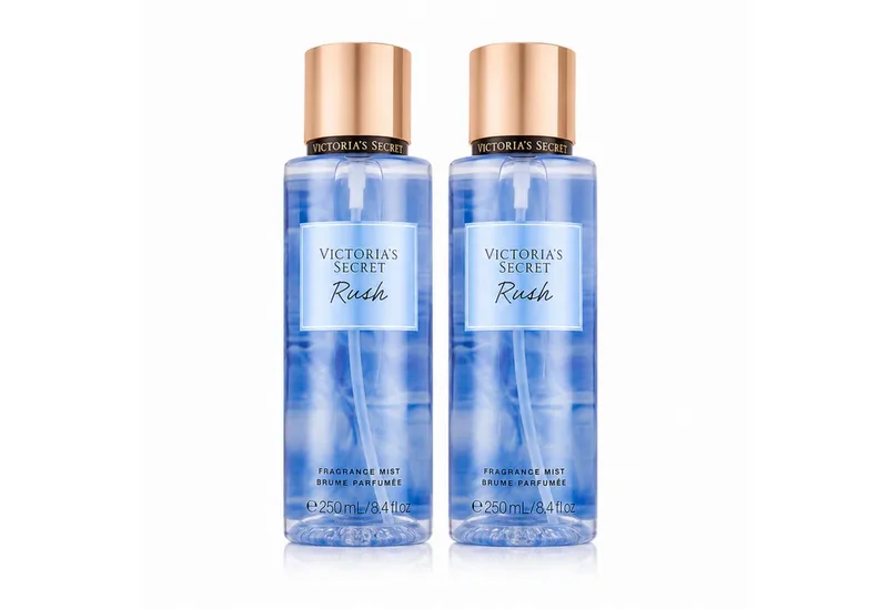 Duft-Set Rush Fragrance Mist Doppelpack 2 × 250 ml, 2-tlg., Doppelpack mit frischem Duft und 500 ml Gesamtinhalt fra Victoria's Secret – produktbillede 1 af 2