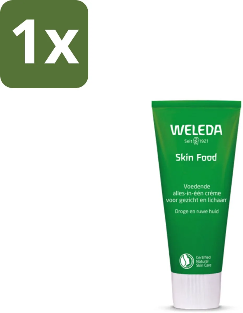 1 x WELEDA - Crème - Skin Food - Droge huid - Droge Huid - Huidverzorging - Crème - Natuurlijke Crème - Skin Food van Weleda in 75 ml – productfoto