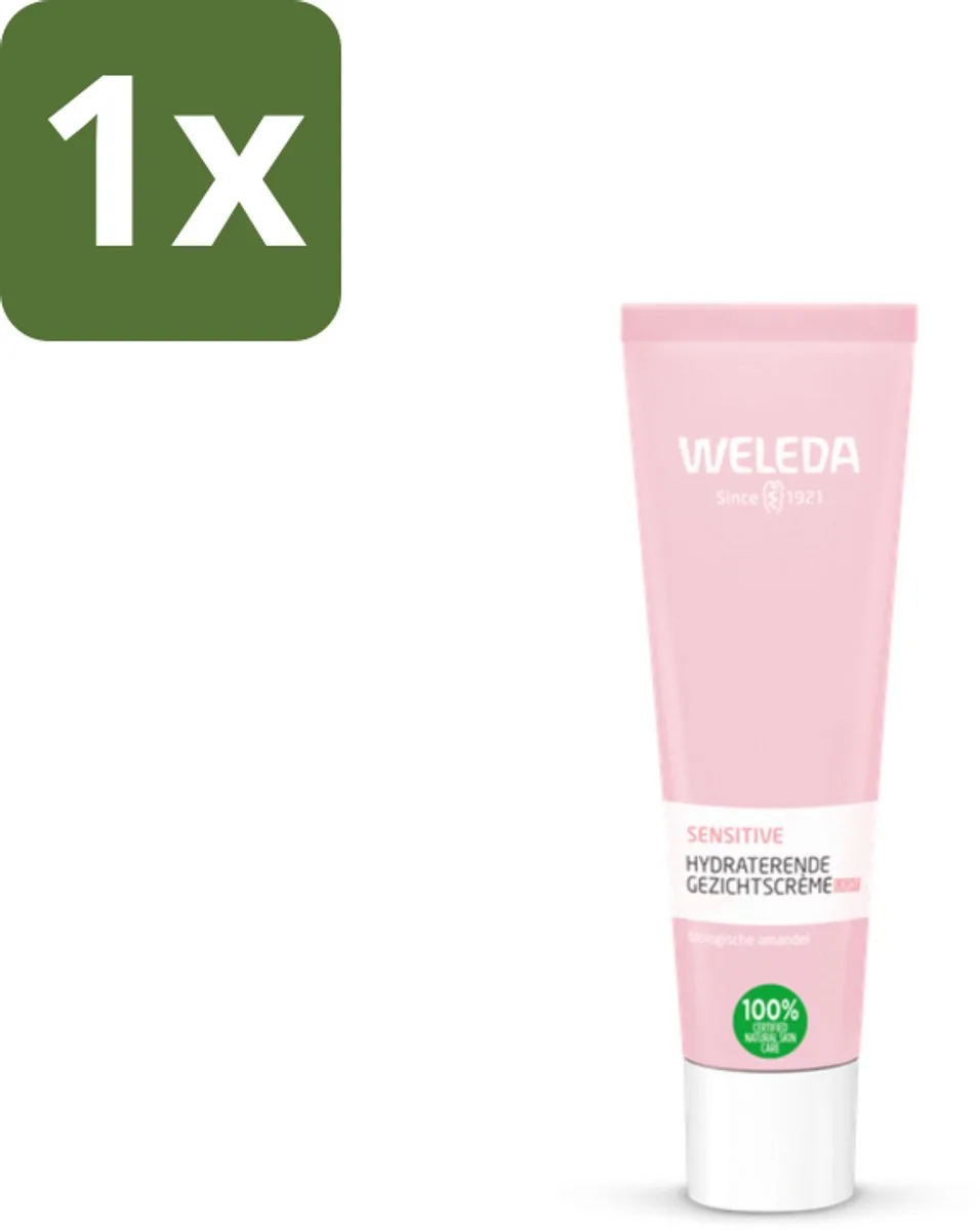 1 x WELEDA - Gezichtscrème Light - Sensitive Hydraterend - Voor gevoelige huid - Gevoelige Huid - Gezichtscrème - Hydratatie - Huidbarrière - Natuurlijke Verzorging van Weleda in 30 ml – productfoto