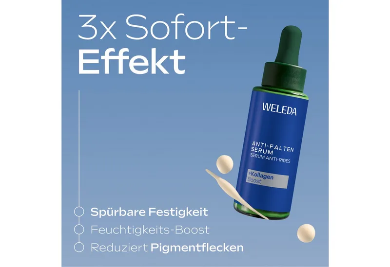 Anti-rimpel serum Blauwe Gentiaan en Edelweiss Serum de Weleda en 30 ml – photo du produit 2 sur 3